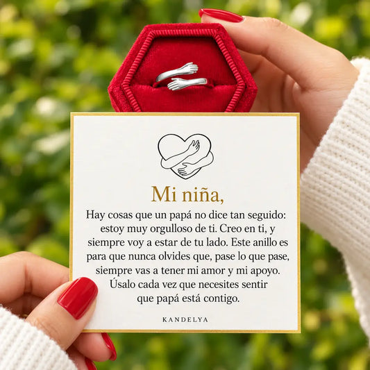 Kandelya Abrazo · Anillo Papá e Hija